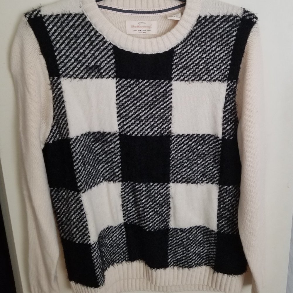 Checkered Sweater